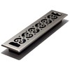 Decor Grates SPH214-NKL Floor Register, 2x14, Brushed Nickel Finish