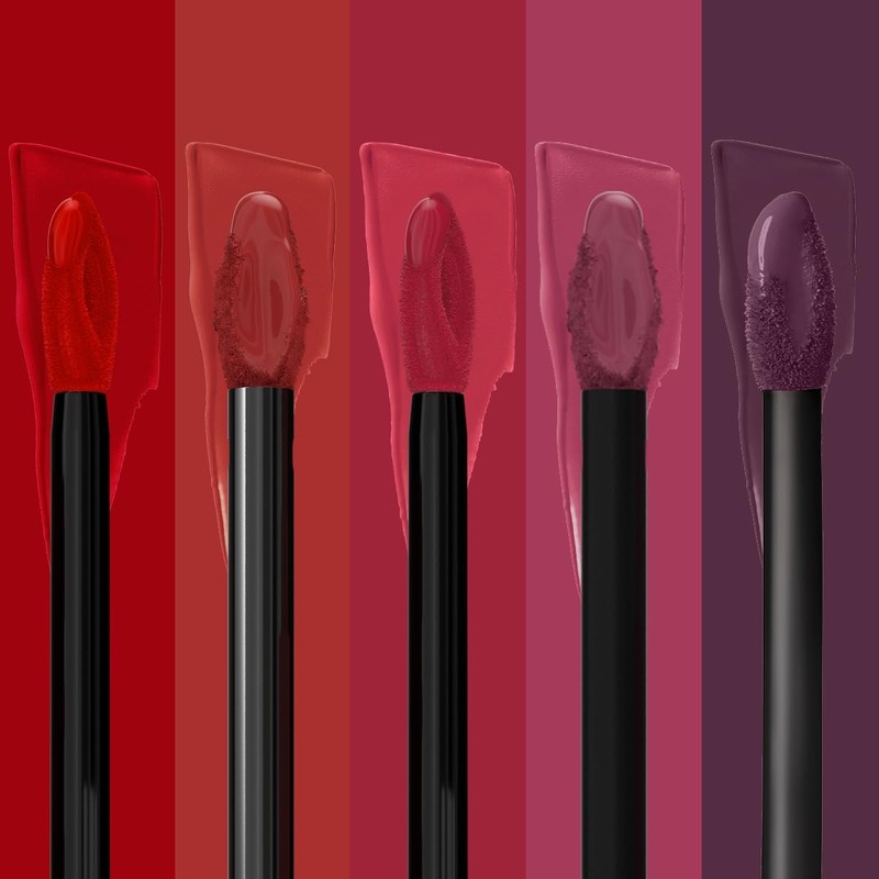 Maybelline 5 pack labiales liquidos matte larga duracion superstay matte