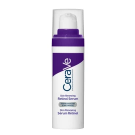 CeraVe Skin Renewing Retinol Serum for Face, Anti-Aging Face Serum Skin Care for Fine Lines, Skin Tone Evenness, Discoloration Serum 30ml