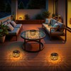 Linternas solares impermeables para decoración al aire última intervensión, luces