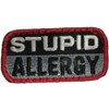 Milspec Stupid Allergy Morale Patch (SWAT (Black))