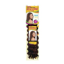 Janet Collection Human Hair Quality Premium Fiber Encore Lavie New Deep Bulk 18" (3PC613/27/30)