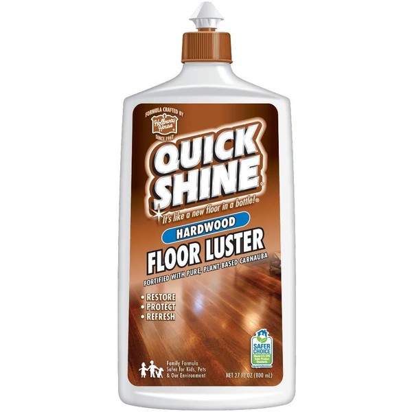 Quick Shine High Traffic Hardwood Floor Luster and Polish, 27 Fl. Oz.