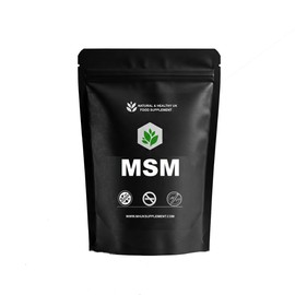 MSM (Methyl Sulfonyl Methane) 120 Capsules 900mg - Vegan Capsule - No Fillings - Pure MSM