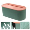 COHEALI 1Pc Stylish Cable Storage Box Durable Charging Cable Organizer