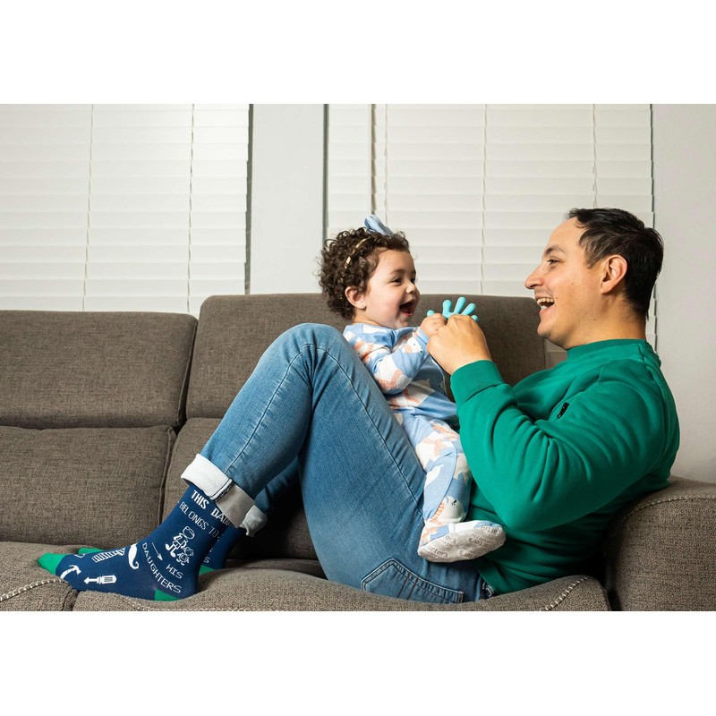 IRISGOD Funny Nerd Socks | Cool Stocking Stuffers | Holidday