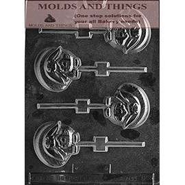 CHARACTER BUNNY WITH BASKET Easter Chocolate candy mold with Copyrighted molding Instructions - set of 2