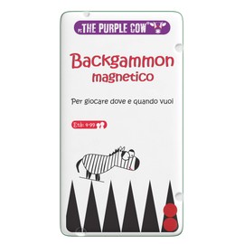 The Purple Cow - Backgammon Magnetic, 7290018133217