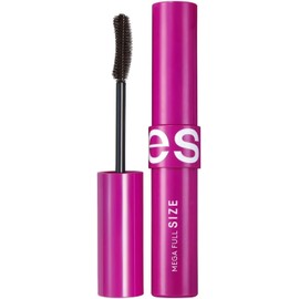 ésika - Mega Full Size Máscara de Pestañas Negro 8 g, Máscara de Pestañas a Prueba de Agua, Efecto Largo Insuperable, con Cepillo Long Effect, Sensacion Ligera, con Biotinyl y Pantenol