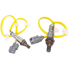 Reinko Oxygen Sensor (O2) Downstream for Honda 2003-2007 Accord 3.0L, for 2005-2010 Honda Odyssey 3.5L EX LX EX-L Touring, Set of 2 Replacement 234-4355 234-4368 234-4461