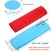 5 Pieces Silicone Hot Handle Holder Rubber Pot Sleeve Heat