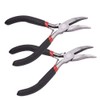 2 Pack Bent Nose Pliers for Jewelry Making Beading Repair
