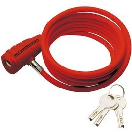 GIZA PRODUCTS LKW17103 Wire Lock, Red, 0.2 x 70.9 inches (6 x 1800 mm)