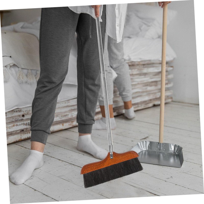 Levemolo Kitchen Heavy Duty Broom Handle Multi-Functional Household Cleaning Brush