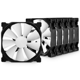 Phanteks 1200RPM 140mm Case Fan with ON/OFF Switch 400mm Extension Cable Retail Cooling PH-F140SP_BK_GLED Green