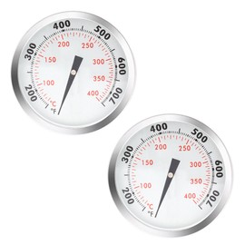 67088 67731 Accurate Grill Thermometer for Weber Genesis 300, Genesis II & Summit Series Grills, Genesis E/S 310 330 Temperature Gauge, Thermostat Replacement for Weber, 2-3/8” Diameter, 2 Pack