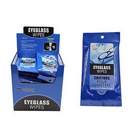 Diamond Visions 11-1564 20 Count Eyeglass Wipes Multipack (60 Wipes Total)
