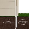 Casafield 42" x 42" Privacy Screen - Outdoor Vinyl Fence