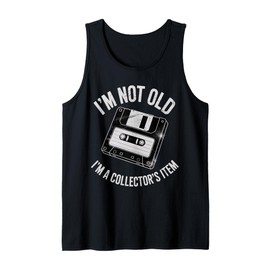 Im Not Old Im a Collector's Item Father's Day Old Man Dads Tank Top