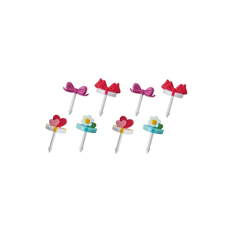 トルネ Torne P-3341 Bento Decoration Supplies, Gift Picks, 8 Pieces