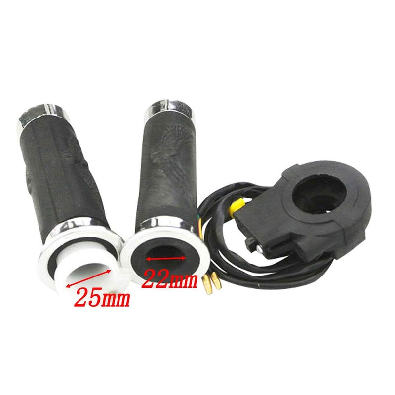 jtfrkope Handlebar Grip Set & Throttle Cable Clutch Cable kit
