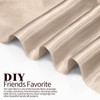 Horbaunal Taupe Satin Fabric 55 Inch Wide by The Yard,