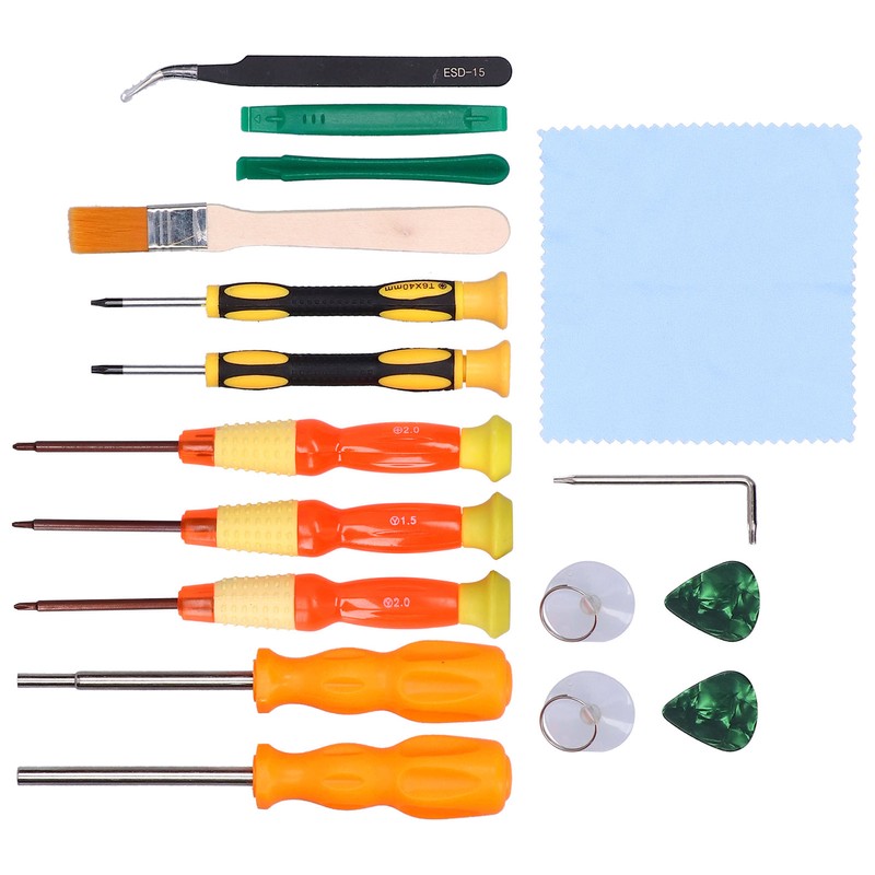 17 in 1 Joystick Replacement Repair Kit with Screwdriver for