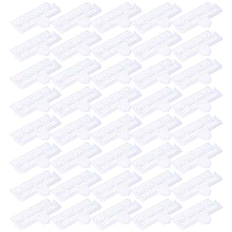 40PCS Beekeeping Prevent Escape Frame Queen Bee Plastic Spacer Frame