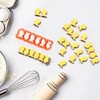 5pcs Fish Cracker Cookie Cutters for Baking Mini Plastic Fish