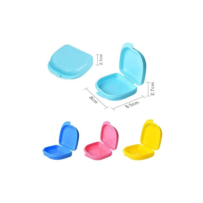 Y-Kelin Retainer Box Retainer Container (Light blue+Light blue)