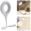 Voice Control Table Lamp, USB LED Desk Lamp with Sound