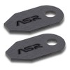 ASR Outdoor 2 Pack Micro Ceramic Striker Ferro Rod Fire Starter - Create Sparks Emergency Survival Tool, Black