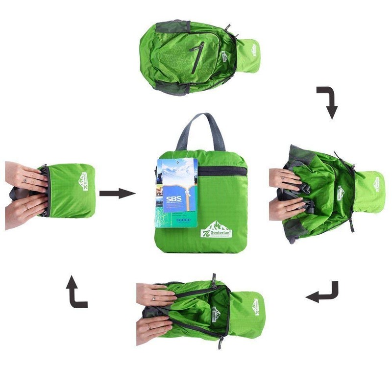 EGOGO Multifunctional Durable Packable Handy Lightweight Travel Backpack Daypack School