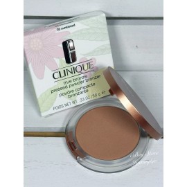 Clinique True Bronze Pressed Powder Bronzer, 02 Sunkissed, Full Size 0.33oz, NIB