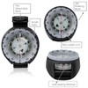Scuba Compass, Professional Waterproof 5ATM Dive Wrist Compass with TPU