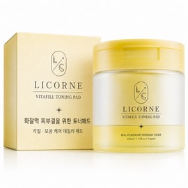 Pore ​​pad, facial dead skin pad, Vita hwajalmuk pad, exfoliating toning pad, Licom toner pad, large capacity, 1 box, 230ml / 모공패드 얼굴각질패드 비타 화잘먹패드 각질제거 토닝패드 리꼼 토너패드 대용량, 1박스, 230ml