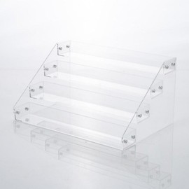Stepped cosmetics organization, nail polish, lipstick, vanity table, accessory storage / 계단식 화장품정리 매니큐어 립스틱 화장대 소품수납