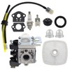 MOTOALL RB-K85 PB-265L Carburetor with Air Filter Tune Up Kit