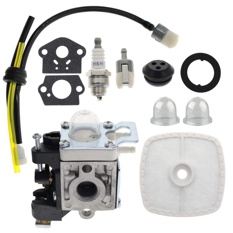 MOTOALL RB-K85 PB-265L Carburetor with Air Filter Tune Up Kit