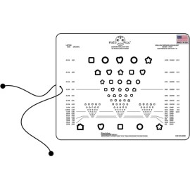 근시 시력 검사 차트 패티 사진 Myopia Vision Test Chart Patty Photo