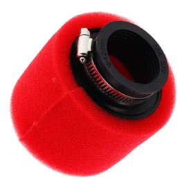 Mikinona Bent Angled Air Filter for Racing Motorcycle Atv Sponge Performance Filter for Enhanced Engine Efficiency Power Output Easy Installation Durable Convenient Design