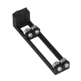 Arrow Spinner Tester, Black Compact Arrow Accessories Archery Straightness Detector PLA Steel Fine Workmanship for Replacement