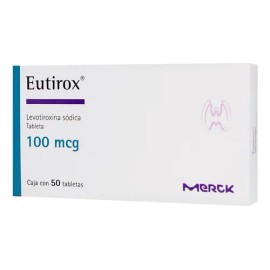 Eutirox Tabletas 100 Mcg, 50 Tabletas