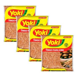 Yoki - Bulgur Wheat - 17.64 Oz (PACK OF 04) | Trigo para Kibe - 500g