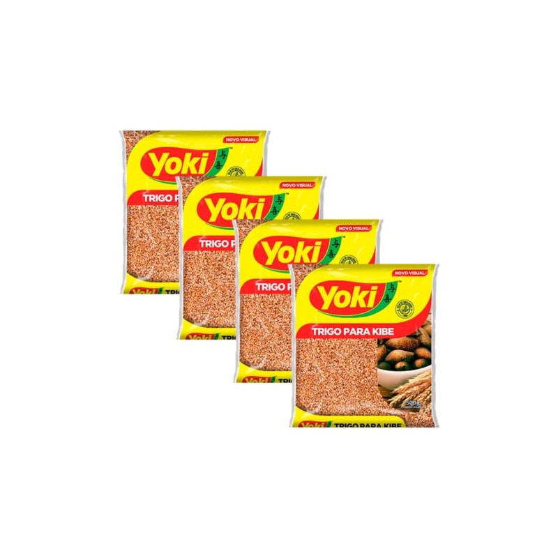 Yoki - Bulgur Wheat - 17.64 Oz (PACK OF 04)