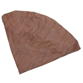 Ciieeo Round Elastic Tablecloth with Flannel Backing PVC Table Cover for Indoor Outdoor Use Oil Easy to Clean Versatile Grain Design