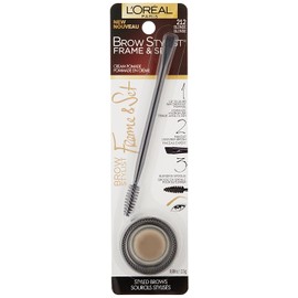 L'Oreal Paris Brow Stylist Frame and Set, Blonde, 0.08 oz.