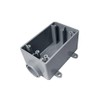 Cantex 5133363 Weatherproof Box, 1Gang, 1/2 in Hub, PVC