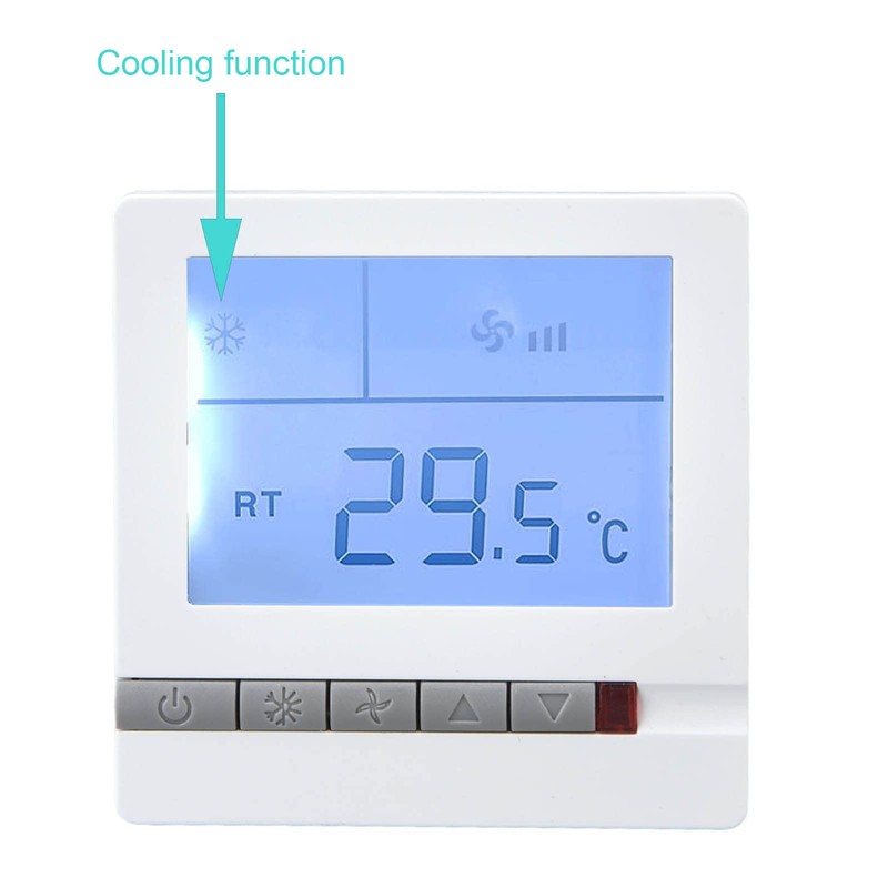 Smart Air Conditioner Controller, AC220V Multifunction LCD Display Smart Hotel