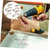 NUOBESTY Door Hinge Stopper 4pcs Door Gap Blocker with Cushioned